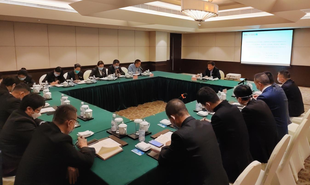 四川省尊龙凯时集团党委书记、董事长任丁赴基层联系点宣讲党的二十大精神